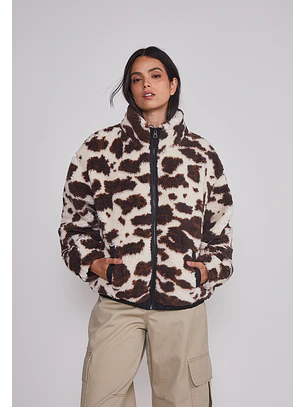 Polar Mujer Cow Print Café Sioux