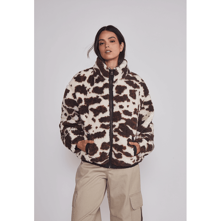 Polar Mujer Cow Print Café Sioux 1