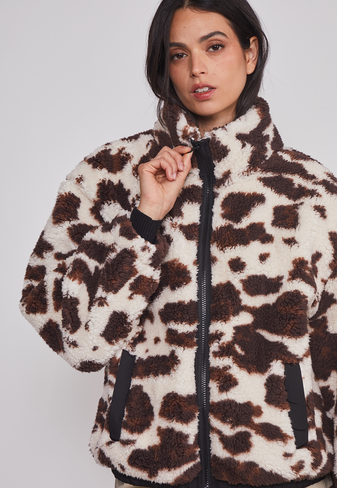 Polar Mujer Cow Print Café Sioux 3