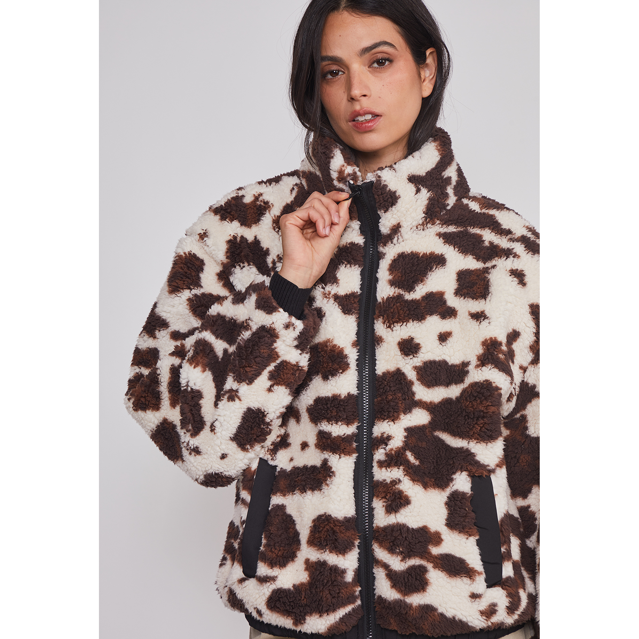 Polar Mujer Cow Print Café Sioux 3