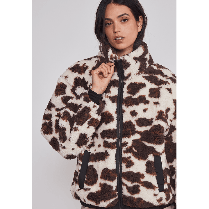 Polar Mujer Cow Print Café Sioux 3