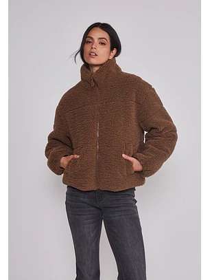 Polar Mujer Chiporro Acolchado Café Sioux