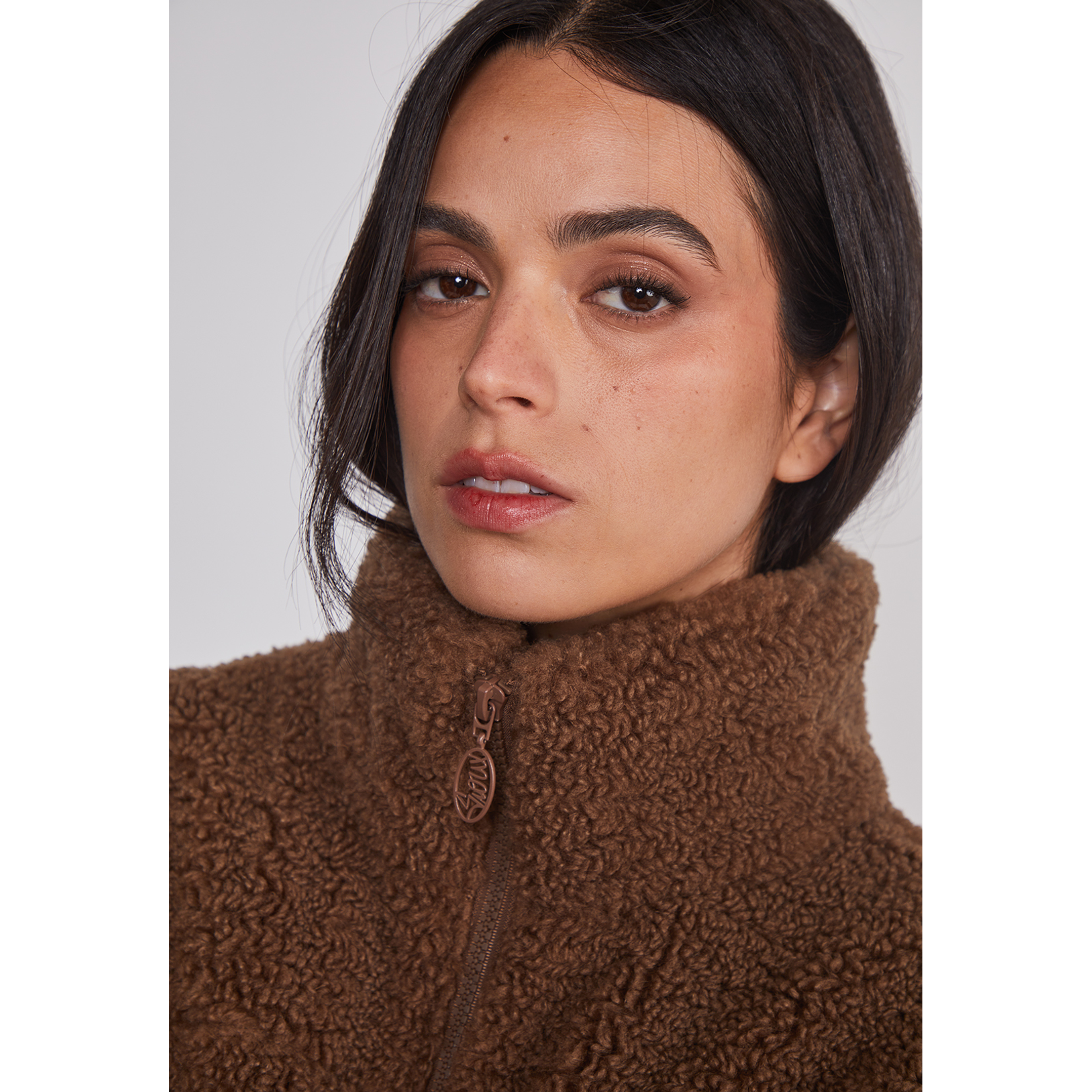 Polar Mujer Chiporro Acolchado Café Sioux 5