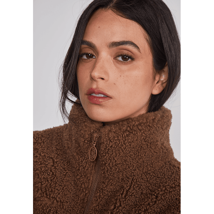 Polar Mujer Chiporro Acolchado Café Sioux 5