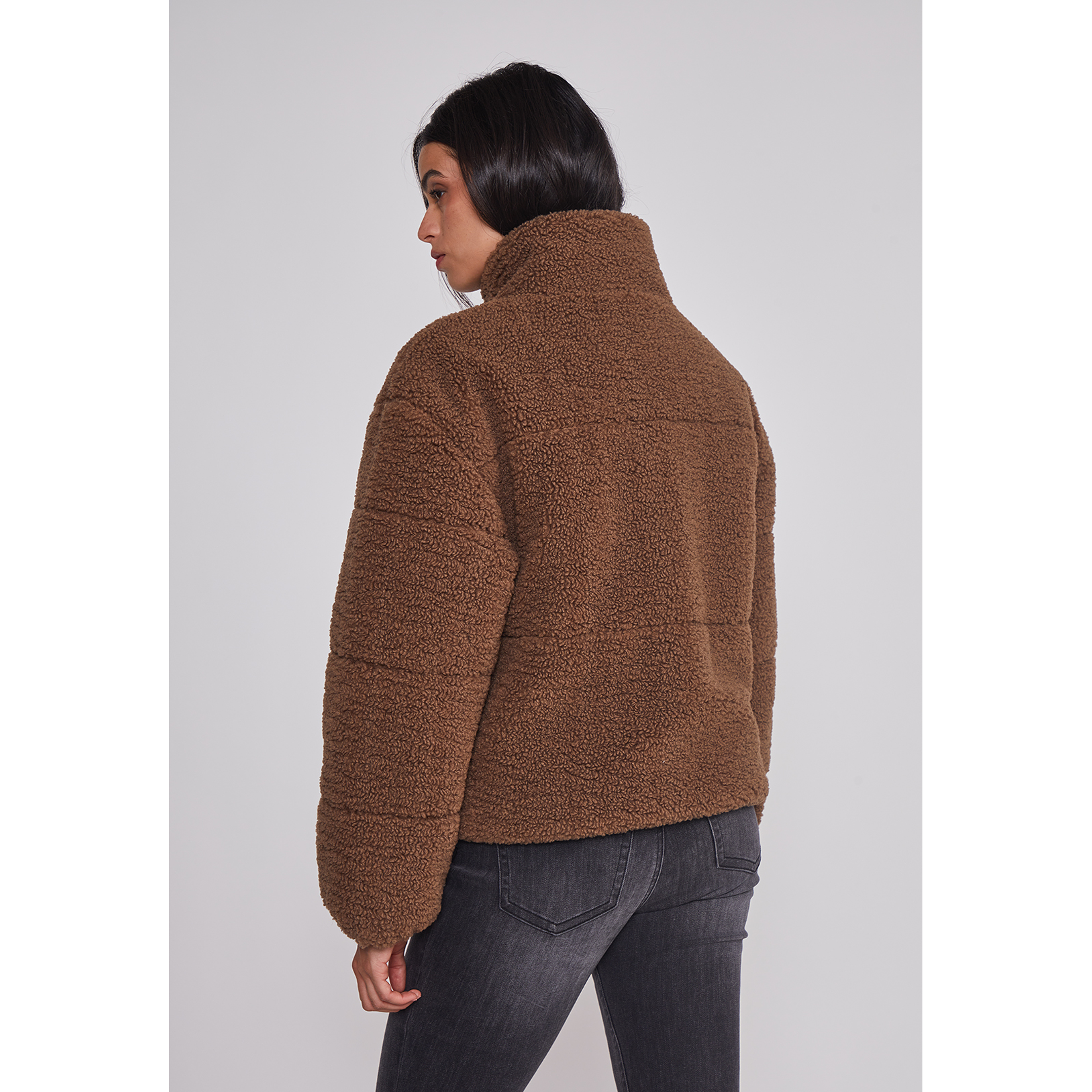 Polar Mujer Chiporro Acolchado Café Sioux 2