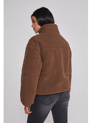 Polar Mujer Chiporro Acolchado Café Sioux