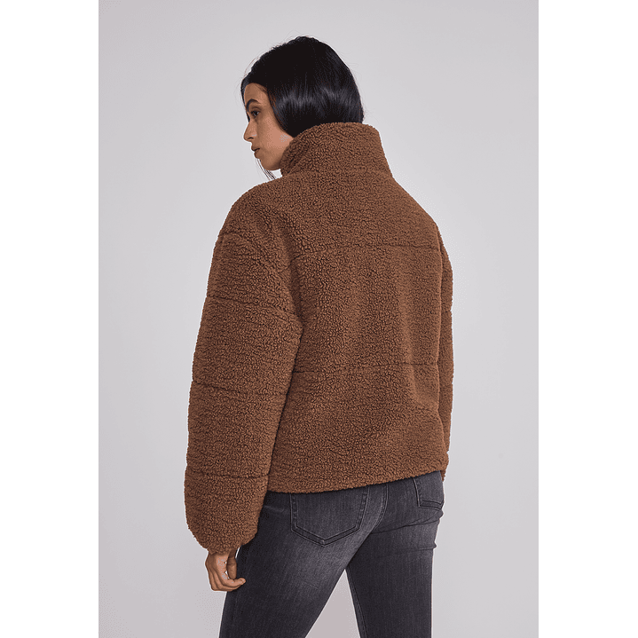 Polar Mujer Chiporro Acolchado Café Sioux 2