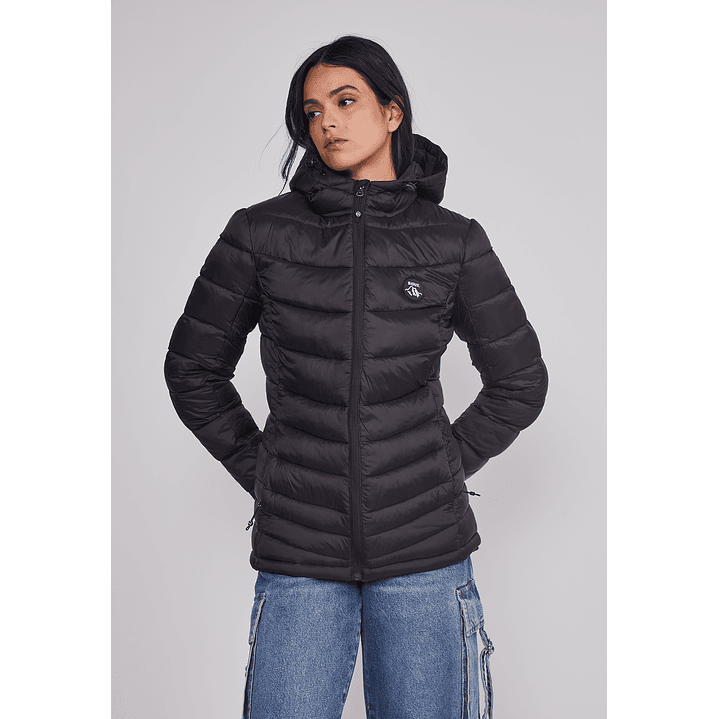 Parka Mujer Outdoor Negro Sioux 1