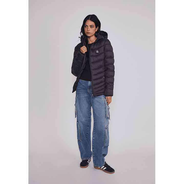 Parka Mujer Outdoor Negro Sioux 3