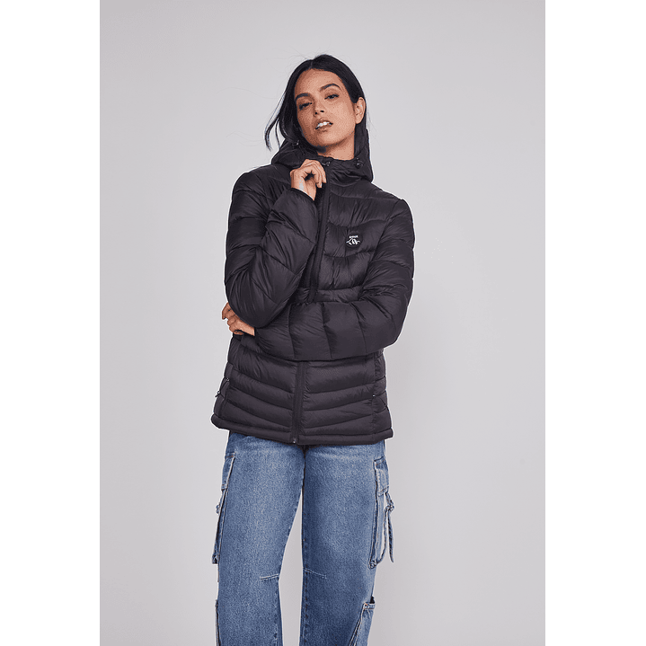 Parka Mujer Outdoor Negro Sioux 5