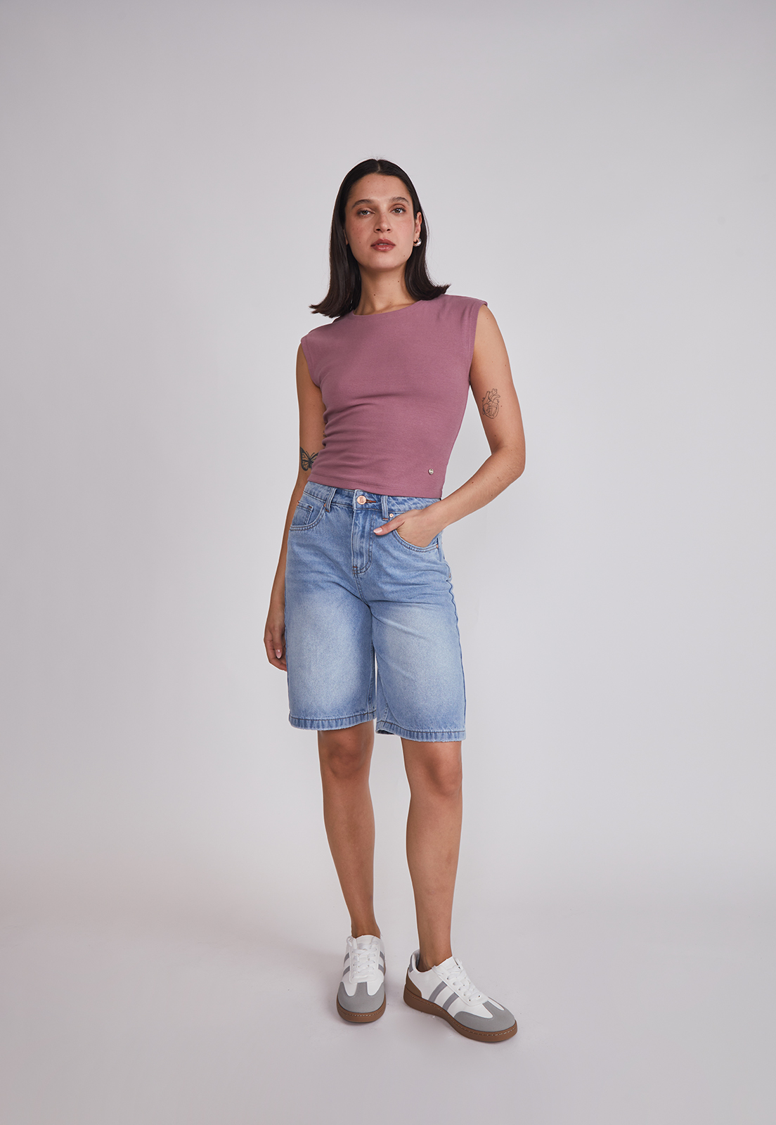 Polera Mujer Colores Rosado Sioux 3