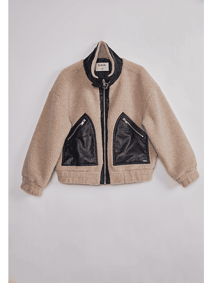 Polar Mujer Ecocuero Crudo Sioux