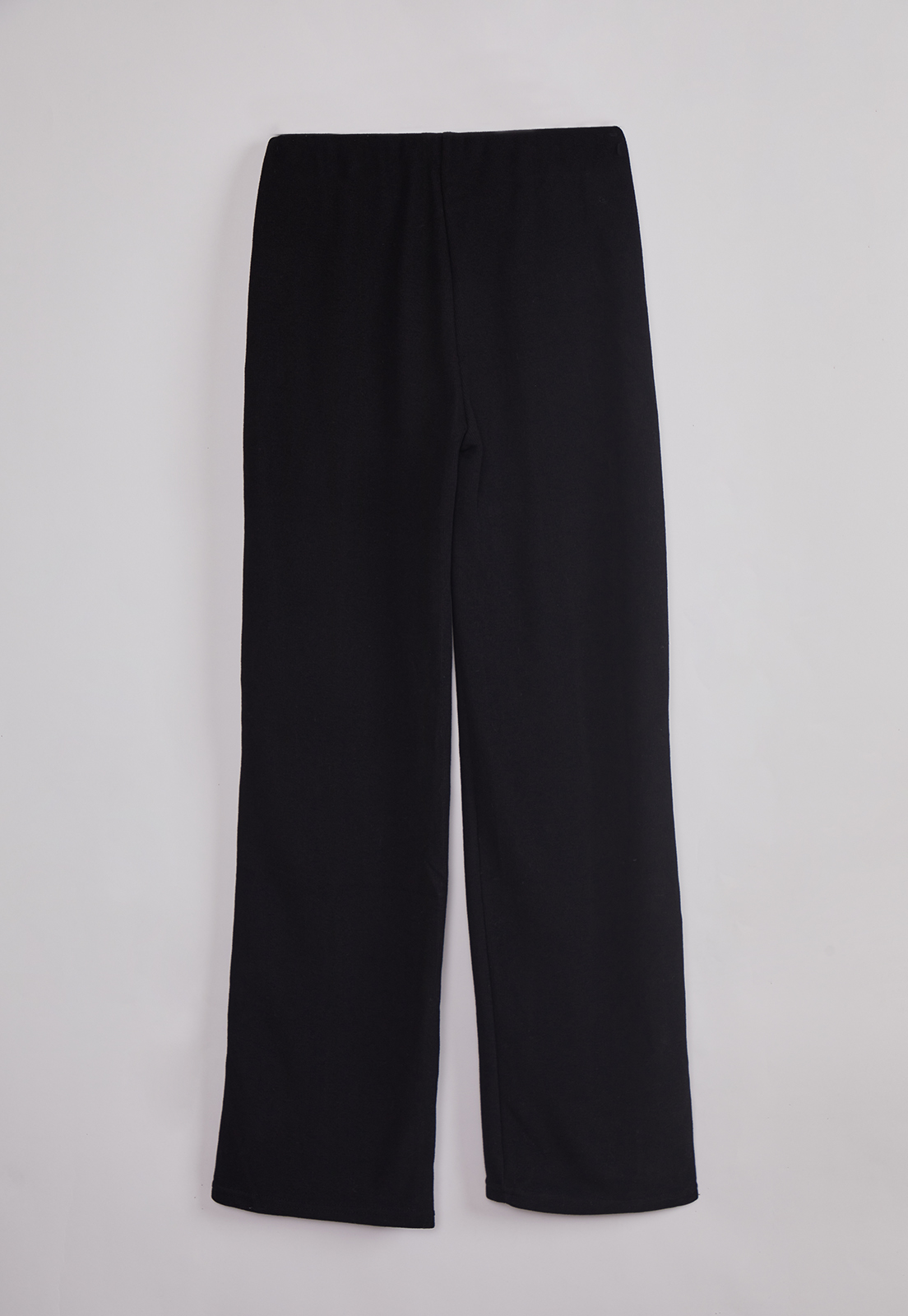 Pantalón Mujer Tejido Wide Negro Sioux 2