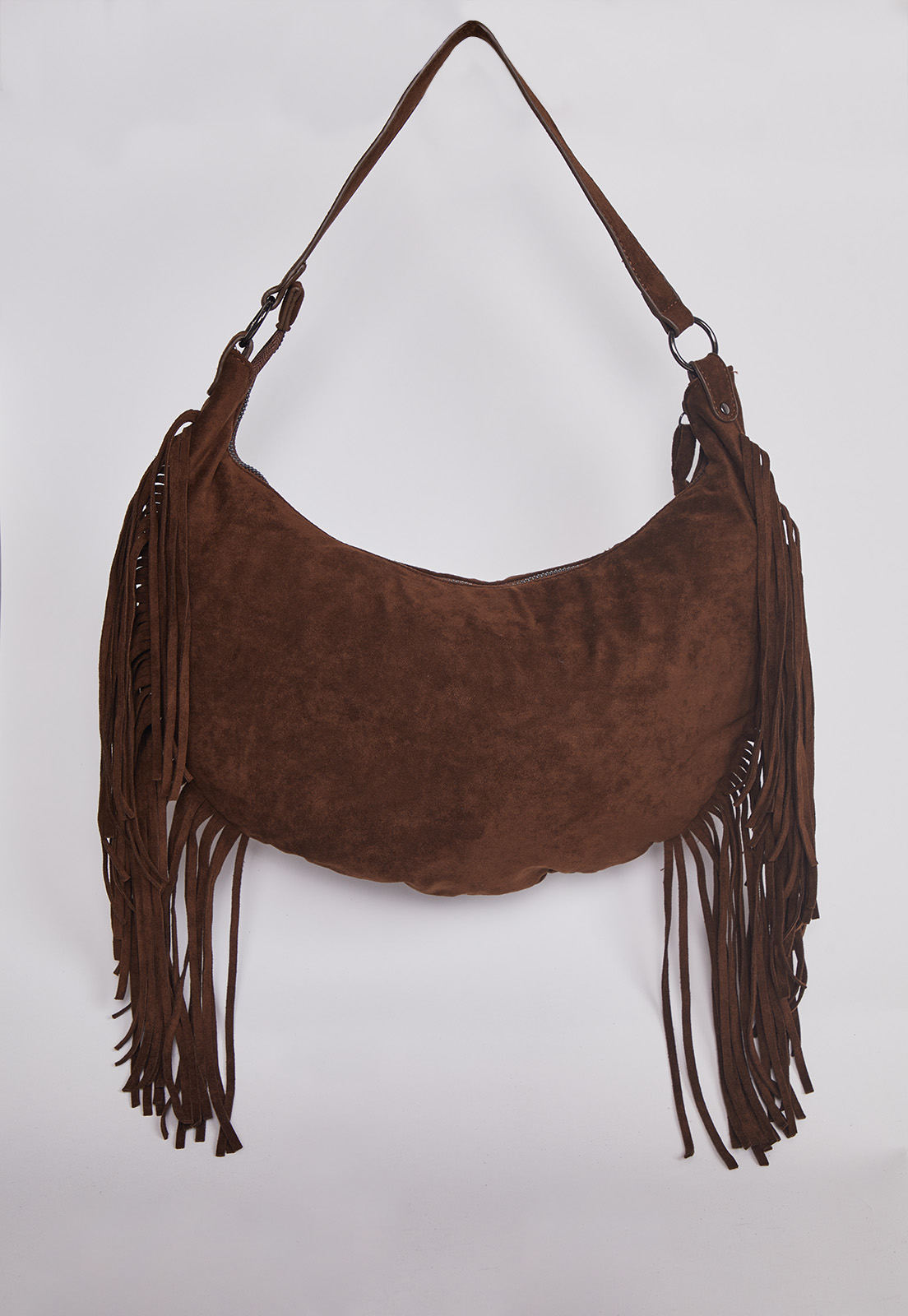 Cartera Flecos Café Sioux 2