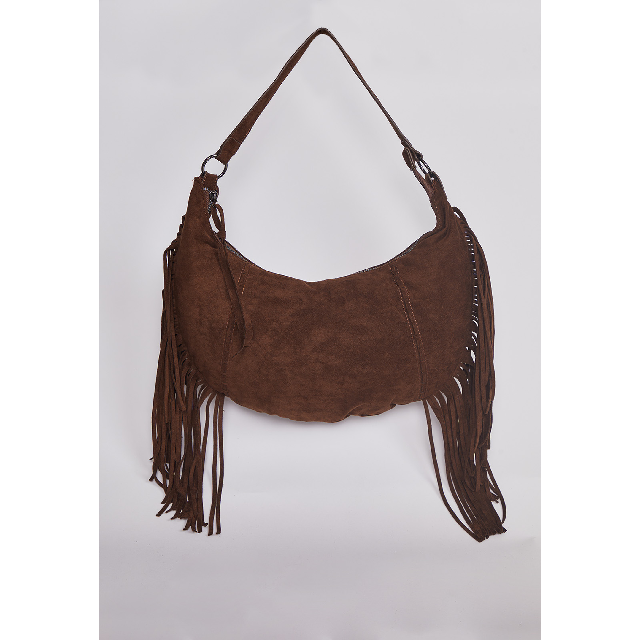 Cartera Flecos Café Sioux 1