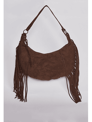 Cartera Flecos Café Sioux
