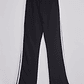 Pantalón Buzo Mujer Flare Banda Lateral Negro Sioux - Miniatura 2