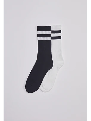 Calcetín Largo Urban Lineas Bicolor Sioux