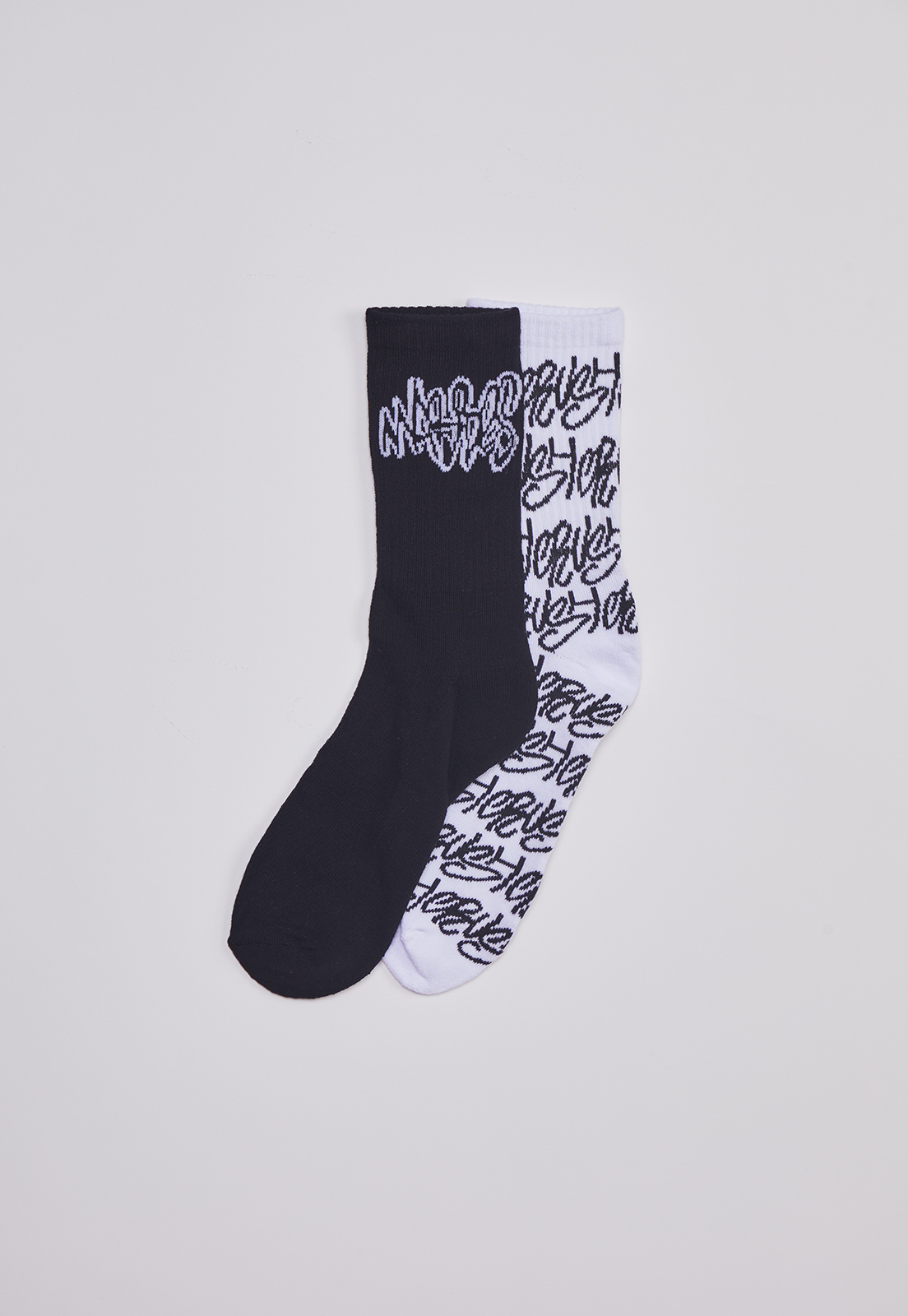 Calcetín Largo Urban Letras Bicolor Sioux 2