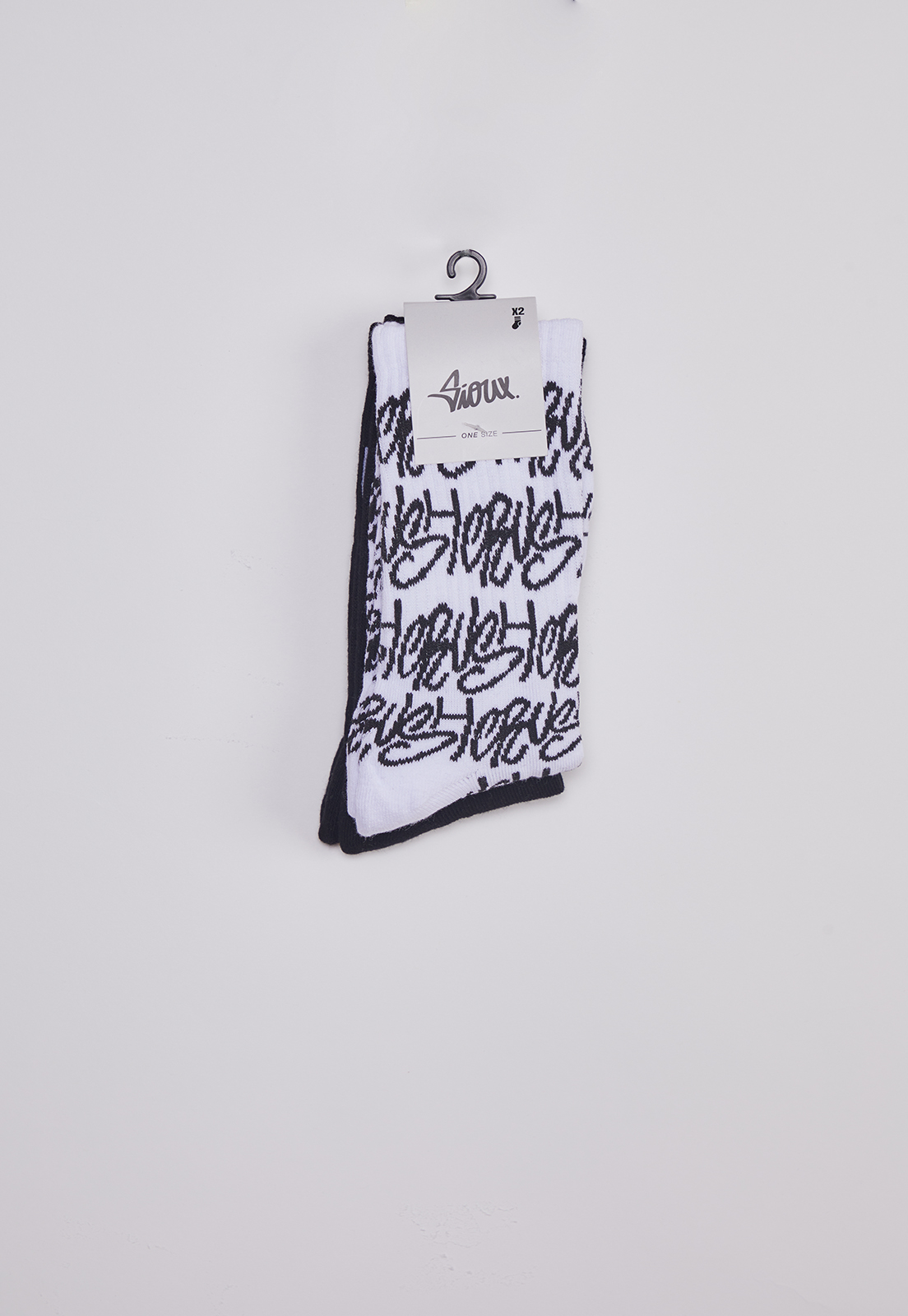Calcetín Largo Urban Letras Bicolor Sioux 1