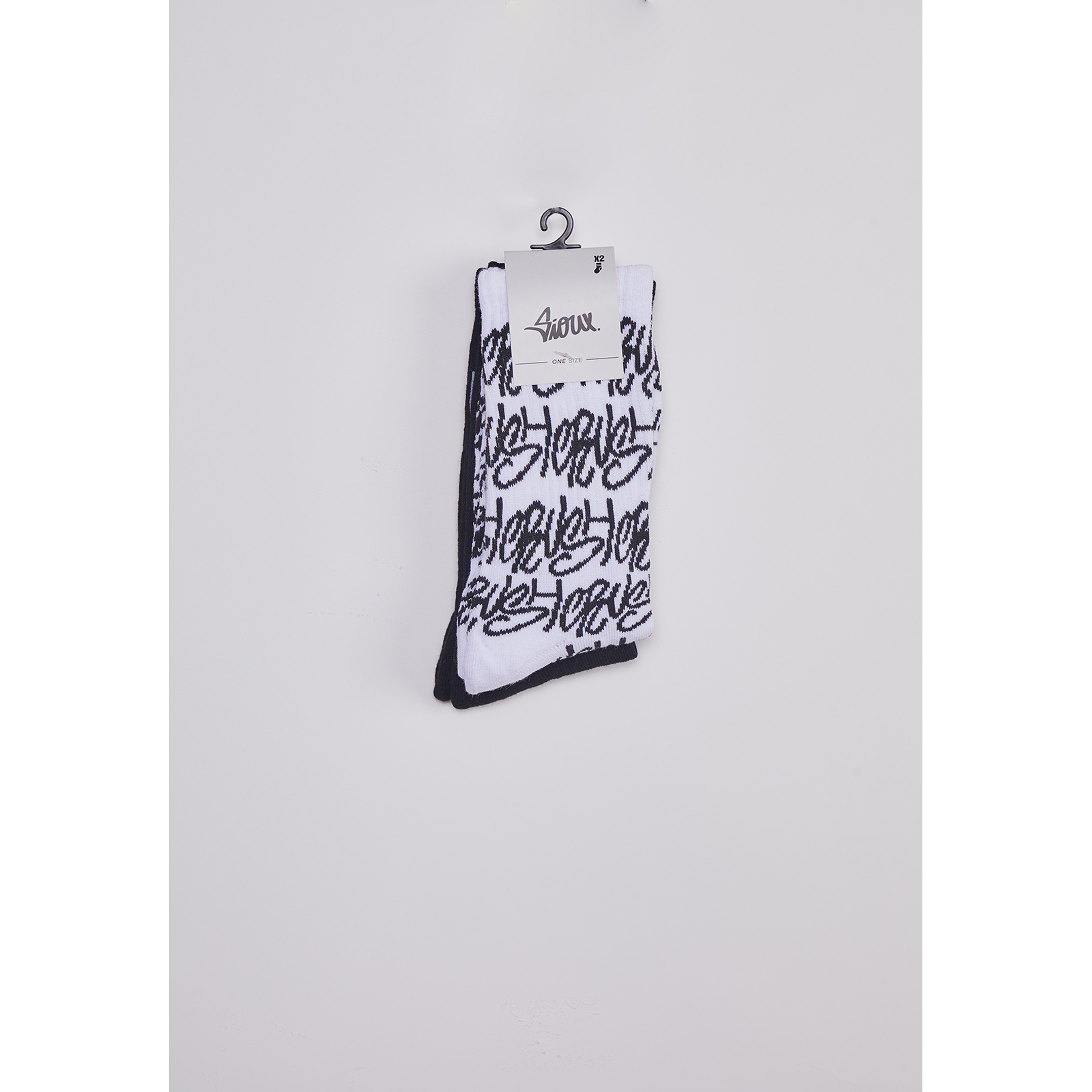 Calcetín Largo Urban Letras Bicolor Sioux 1