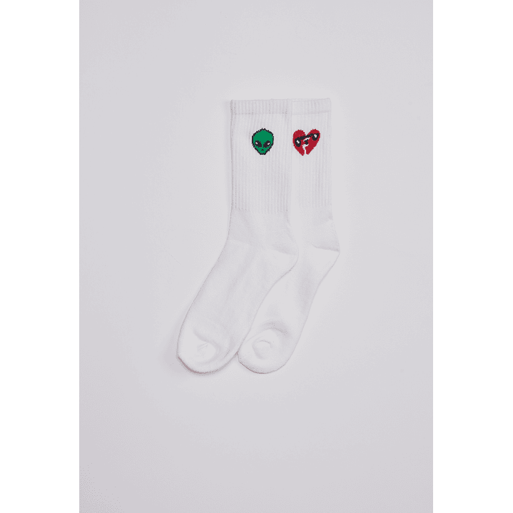 Calcetín Largo Urban Marciano Blanco Sioux 2