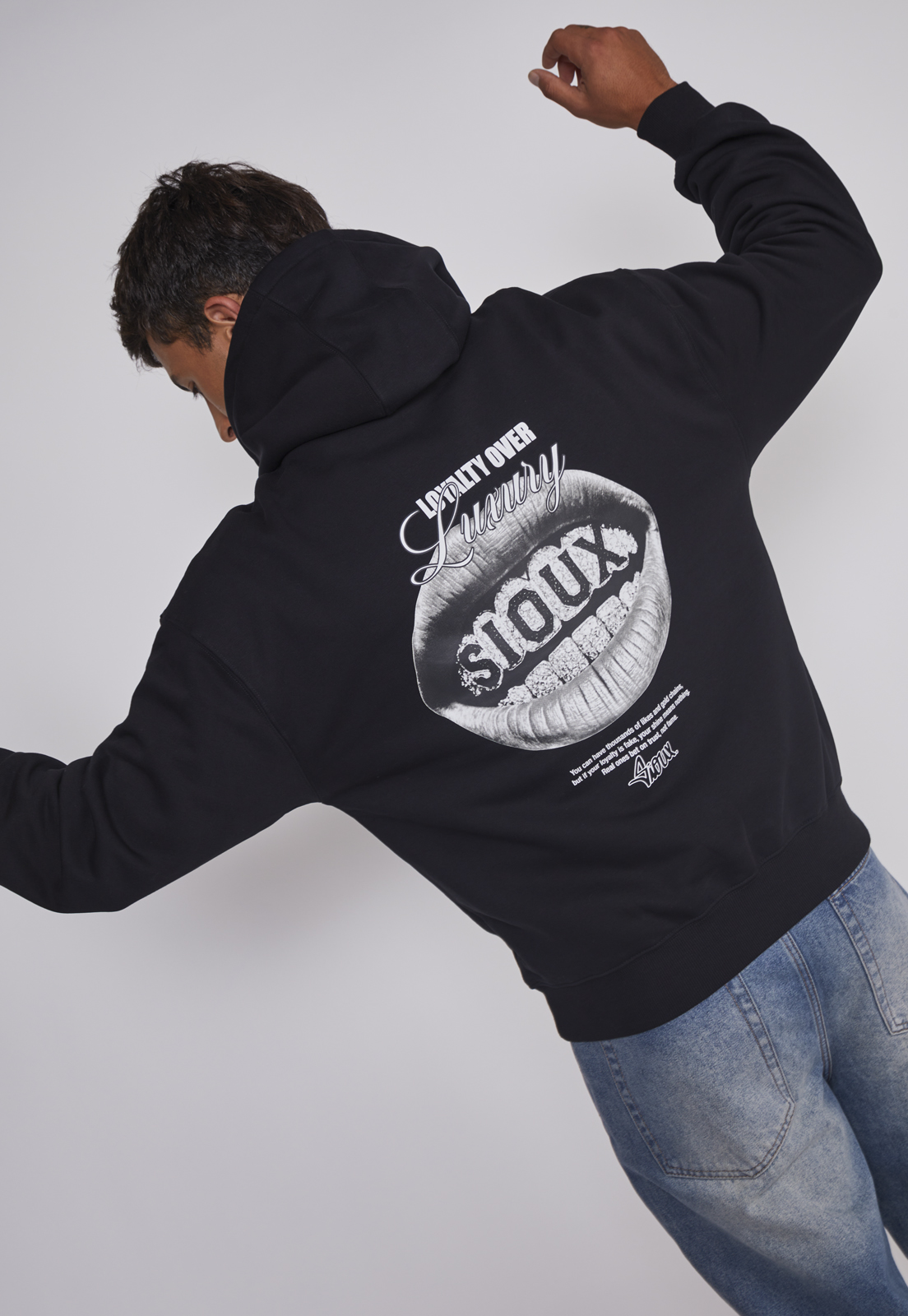 Polerón Hombre Boca Negro Sioux 5