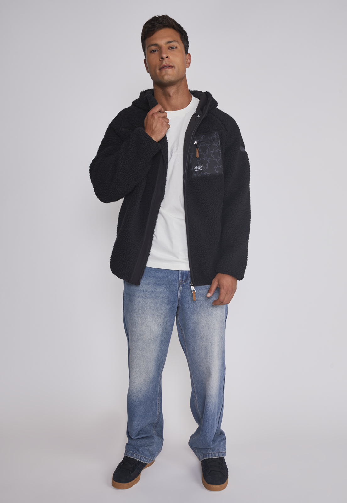 Polar Hombre Chiporro Bolsillo Negro Sioux 3