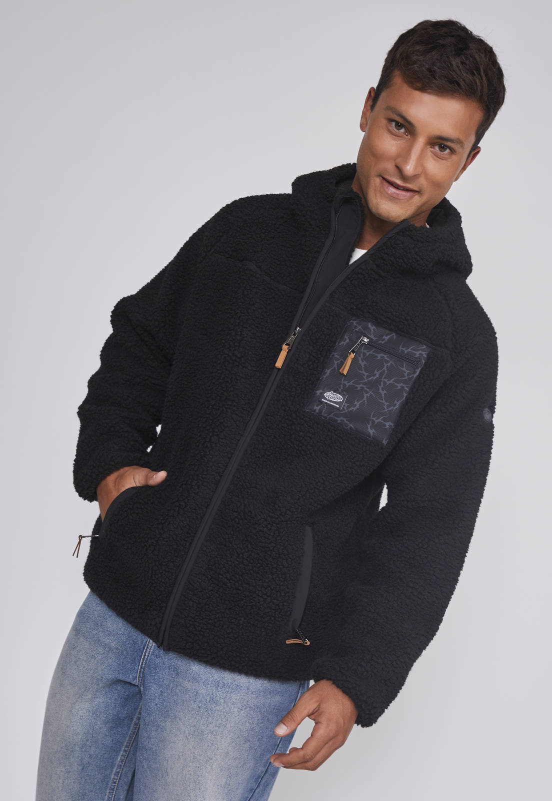 Polar Hombre Chiporro Bolsillo Negro Sioux 5