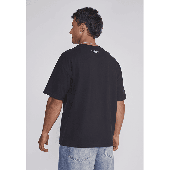 Polera Hombre Death Relaxed Negro Sioux 2