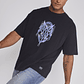Polera Hombre Death Relaxed Negro Sioux - Miniatura 5