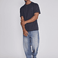 Polera Hombre Basic Azul Sioux - Miniatura 3