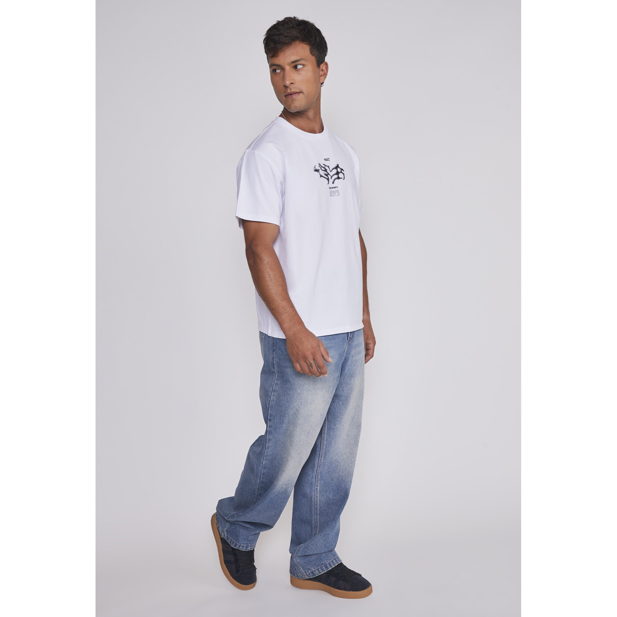 Polera Hombre Boca Death Blanco Sioux 3