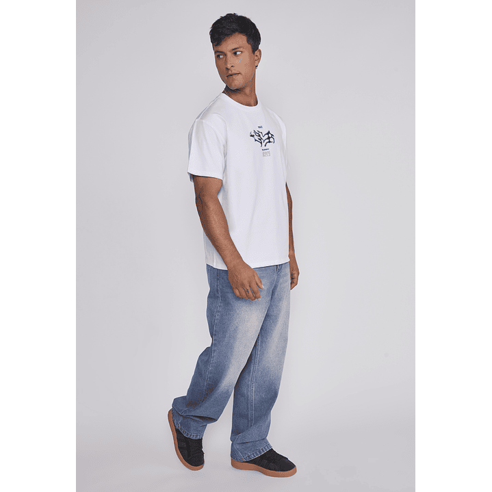 Polera Hombre Boca Death Blanco Sioux 3