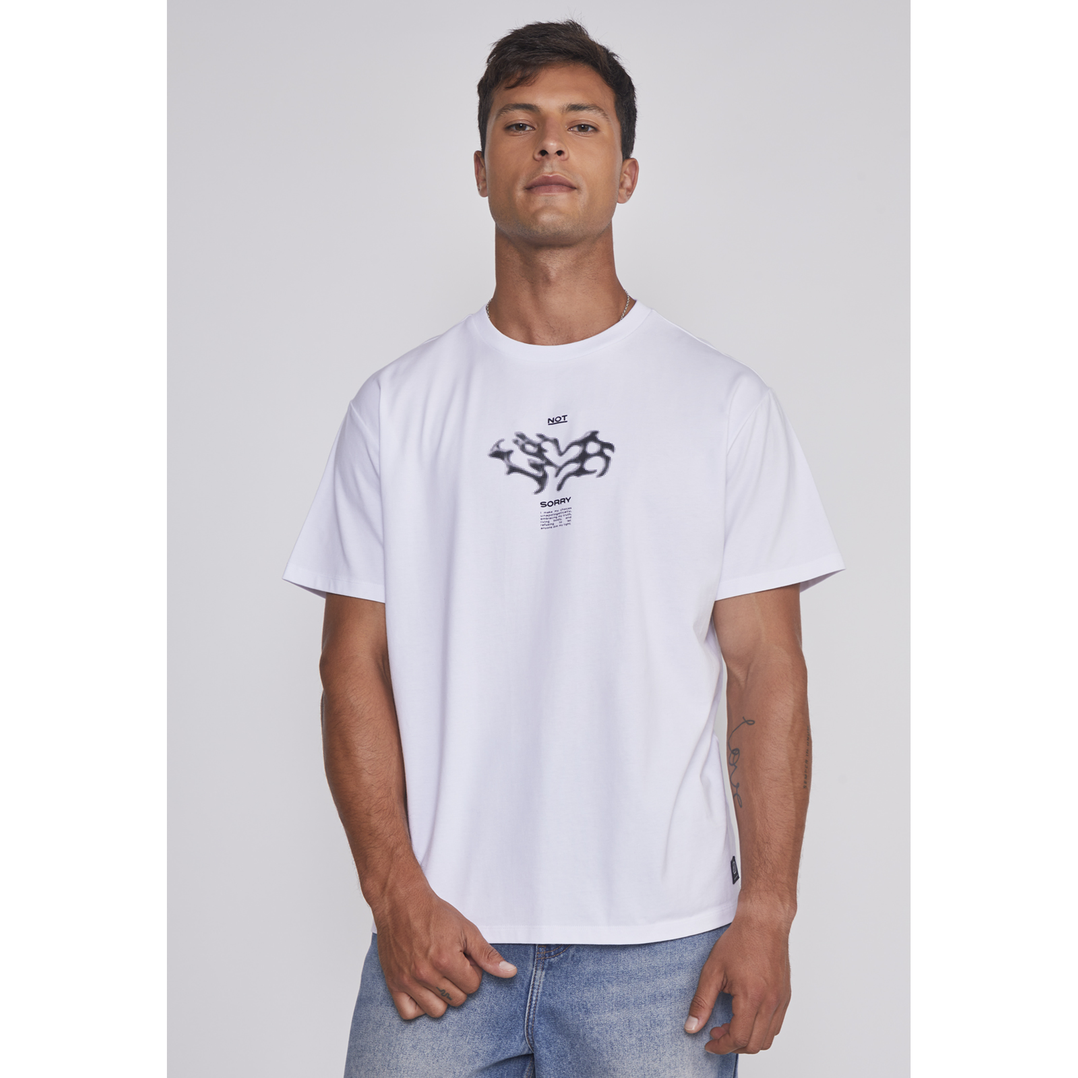 Polera Hombre Boca Death Blanco Sioux 1
