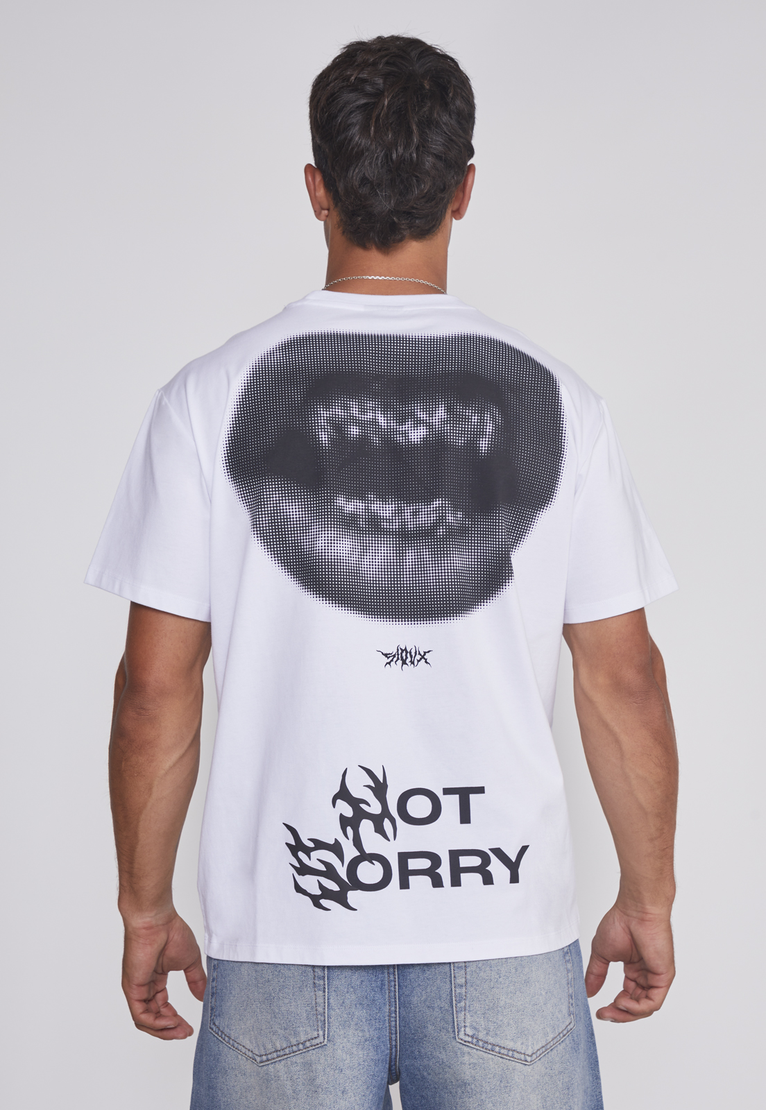 Polera Hombre Boca Death Blanco Sioux 2