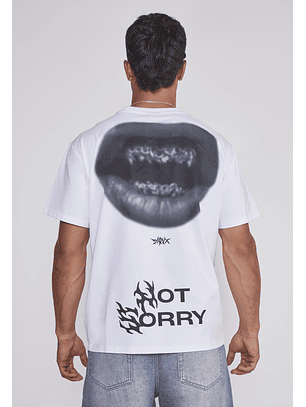 Polera Hombre Boca Death Blanco Sioux