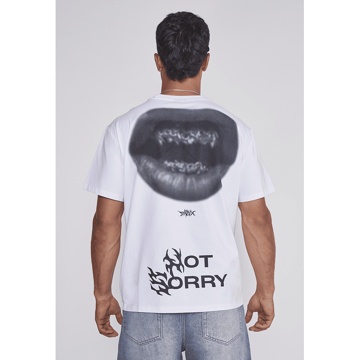 Polera Hombre Boca Death Blanco Sioux 2