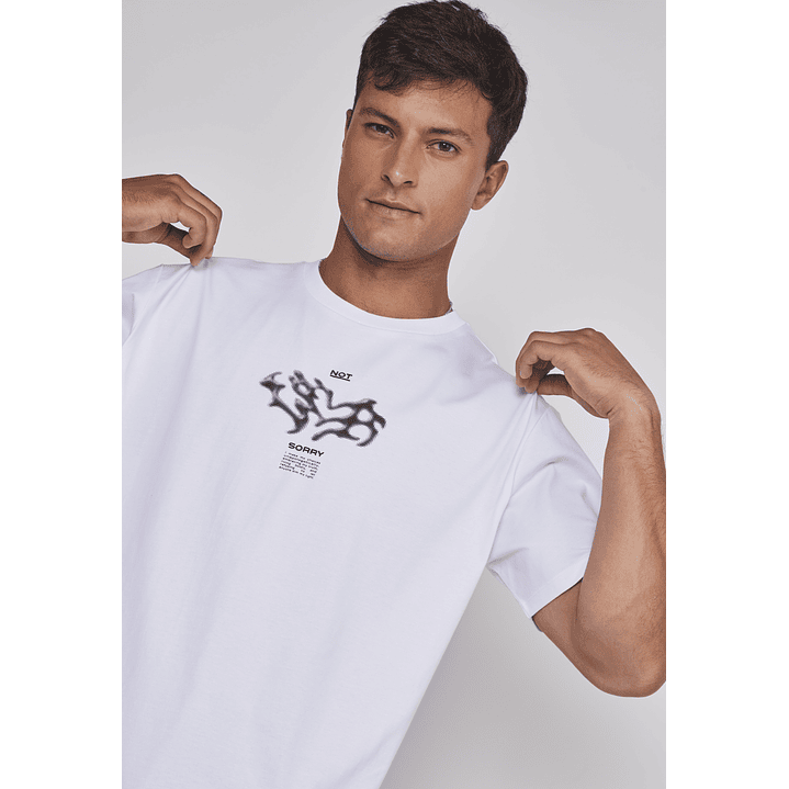 Polera Hombre Boca Death Blanco Sioux 4