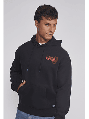 Polerón Hombre Alambre Negro Sioux