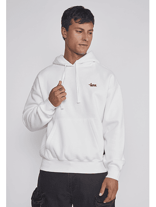 Polerón Hombre Basic Bordado Gorro Crudo Sioux