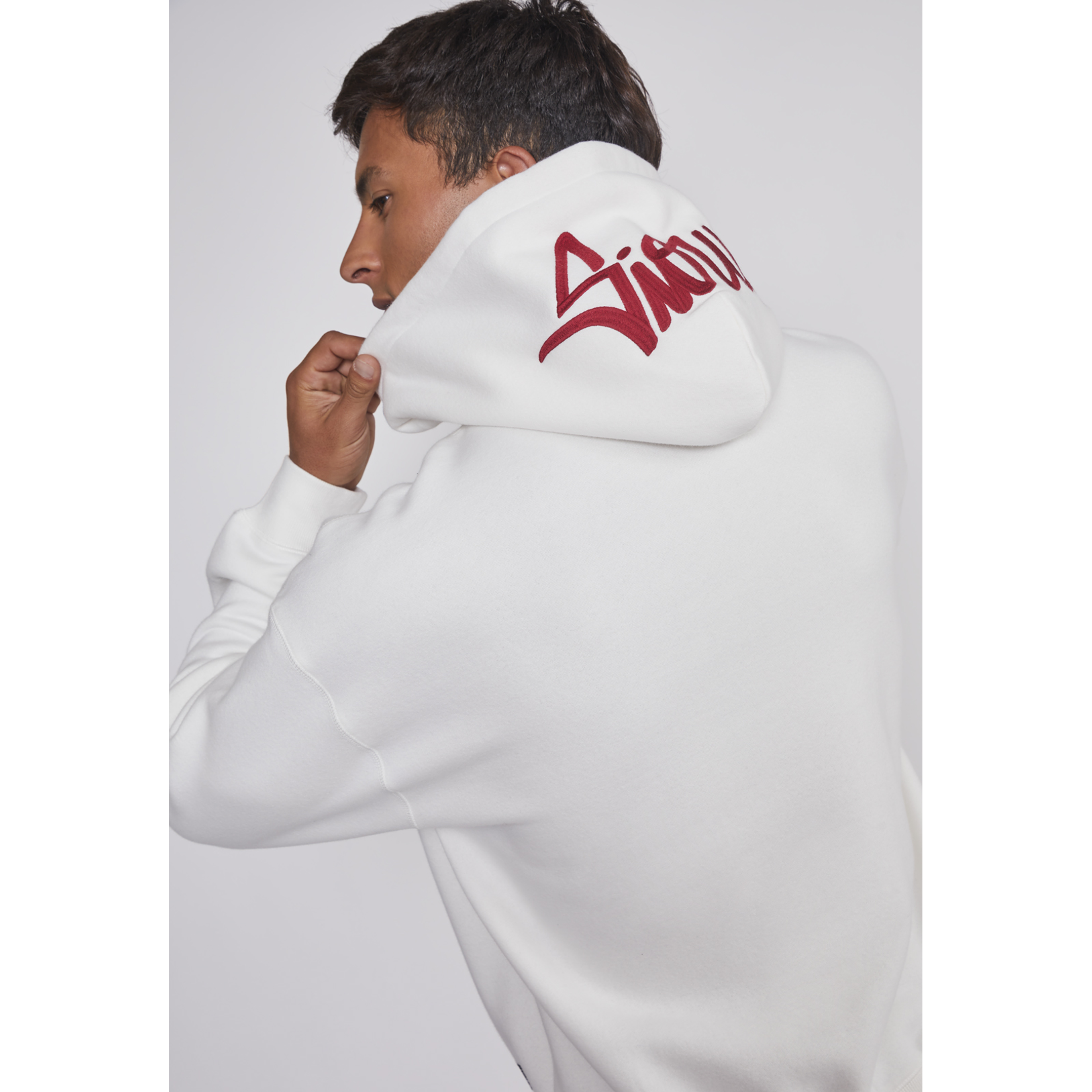 Polerón Hombre Basic Bordado Gorro Crudo Sioux 4