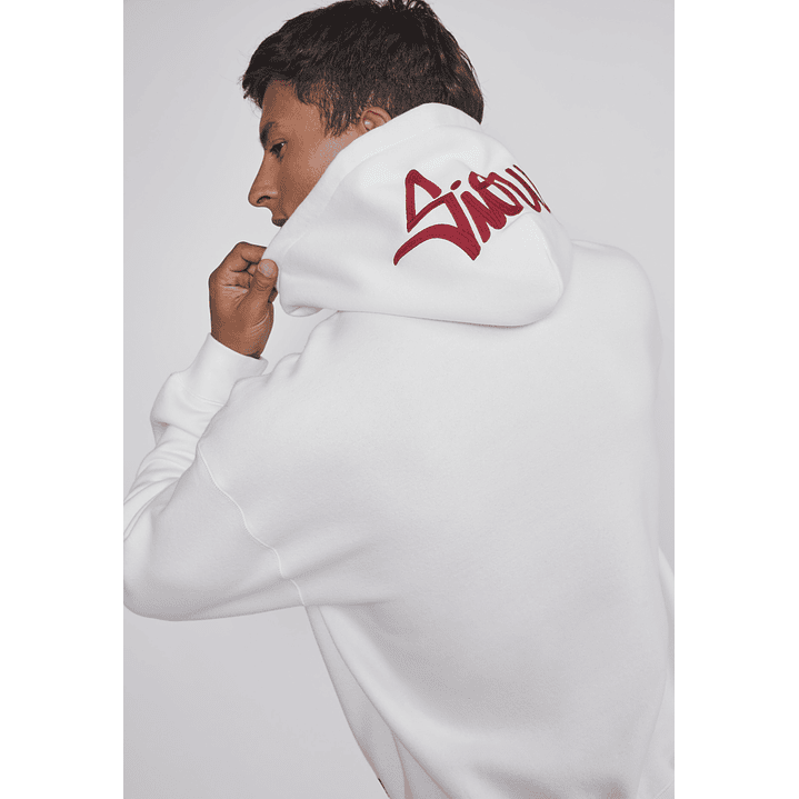 Polerón Hombre Basic Bordado Gorro Crudo Sioux 4