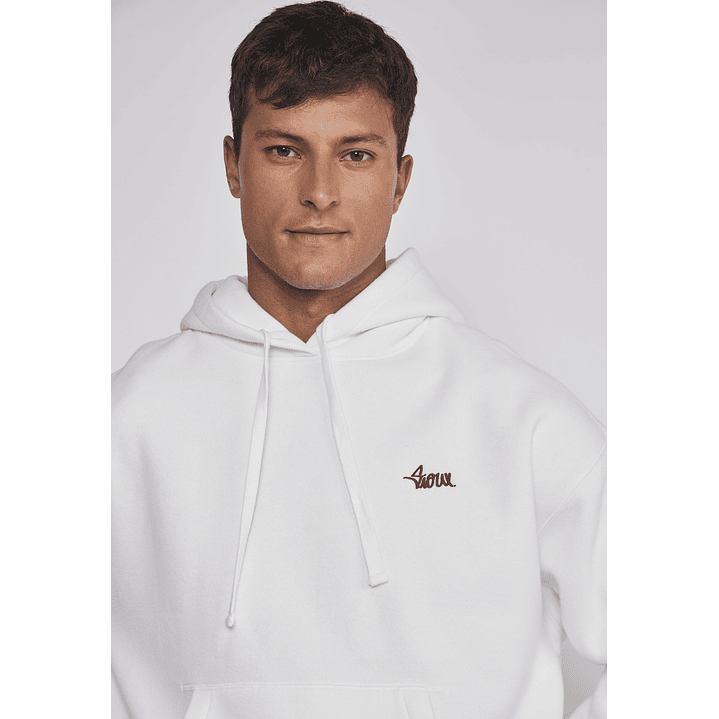 Polerón Hombre Basic Bordado Gorro Crudo Sioux 5