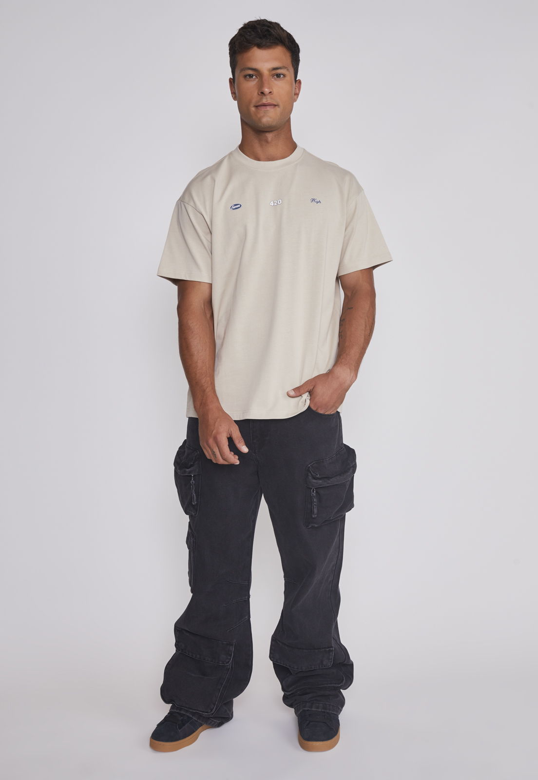 Polera Hombre 420 Beige Sioux 3