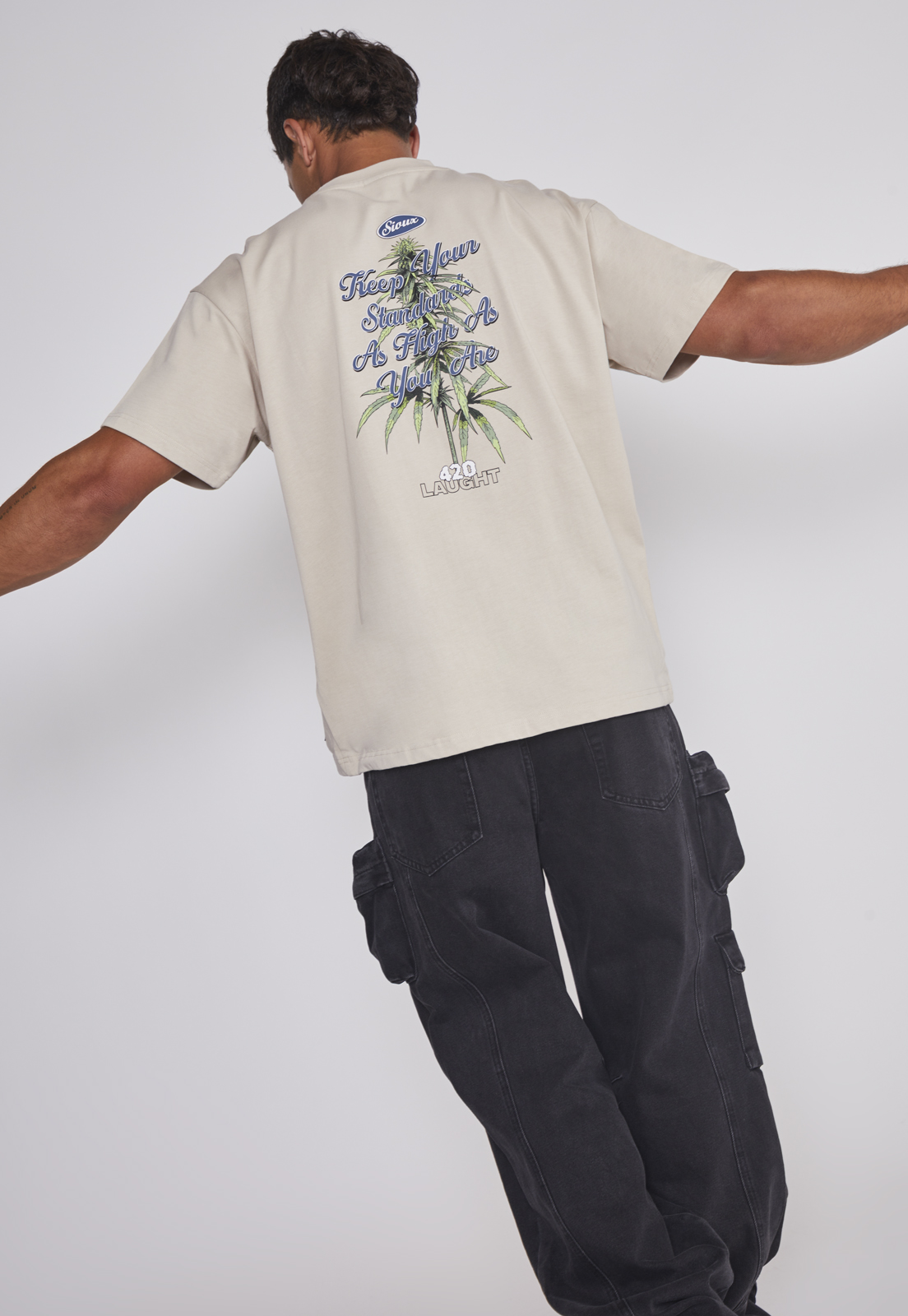 Polera Hombre 420 Beige Sioux 5