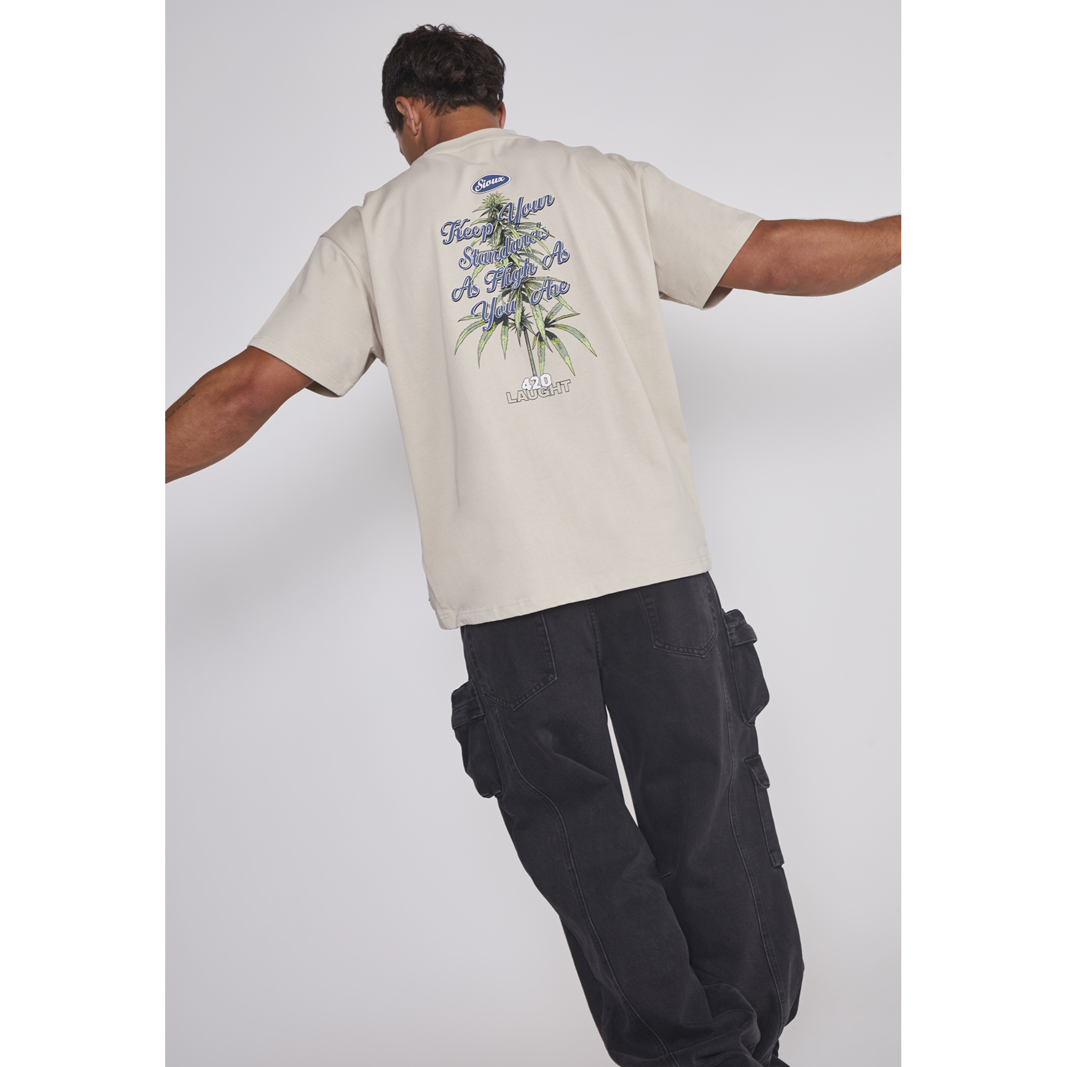 Polera Hombre 420 Beige Sioux 5