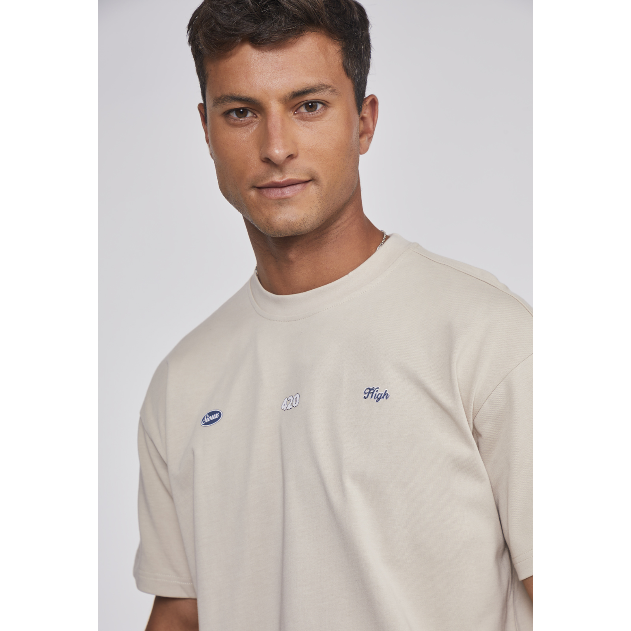 Polera Hombre 420 Beige Sioux 4