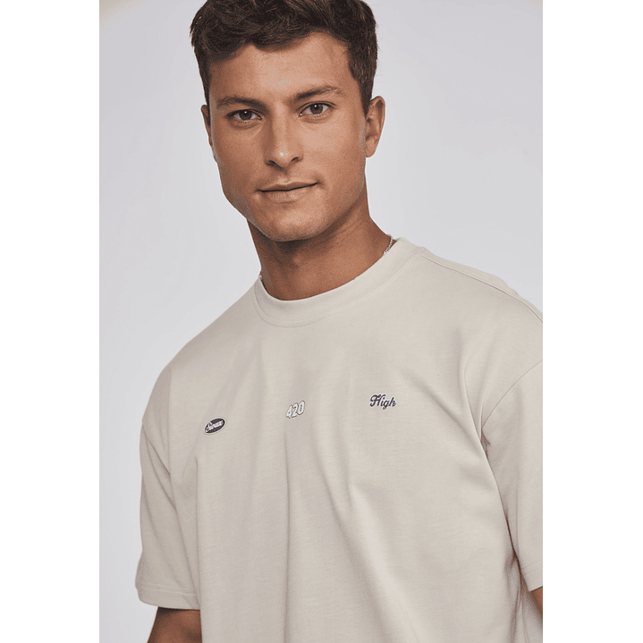 Polera Hombre 420 Beige Sioux 4