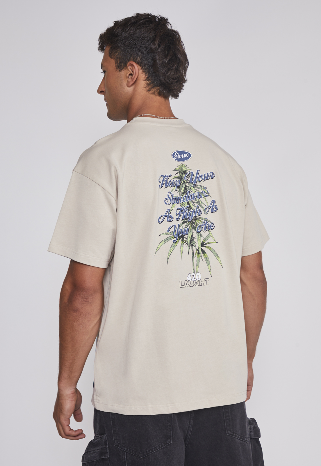 Polera Hombre 420 Beige Sioux 2